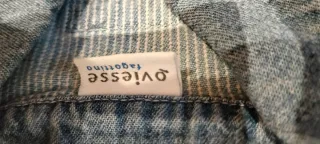 Camicetta bimbo jeans manica corta