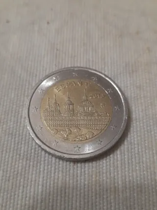 Moneda 2 euros El Escorial 2013