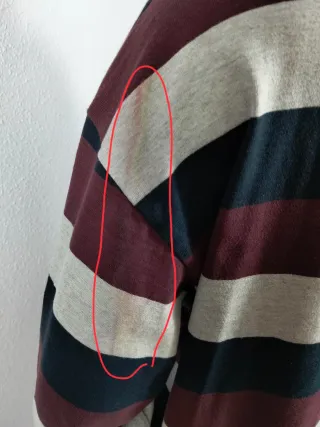 Sudadera Tommy Hilfiger Rayas Talla L Y2K