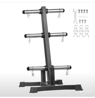 Estante para discos de pesas