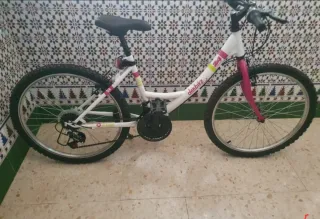 Bicicleta Denbike 24 Bianca e Rosa