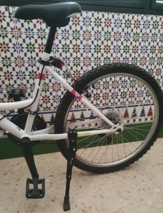 Bicicleta Denbike 24 Bianca e Rosa