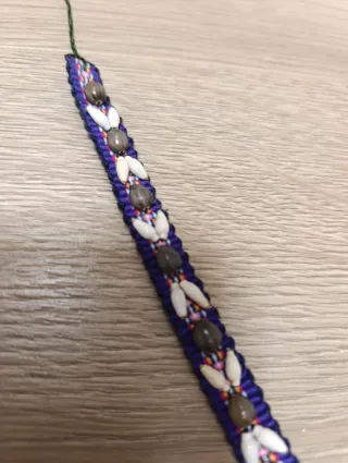 Lote bisutería morado y plateado