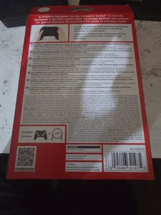 Mando Nintendo Switch 2 Pro Controller