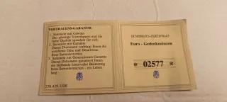 Moneda Plata Alemania Isabel de Turingia