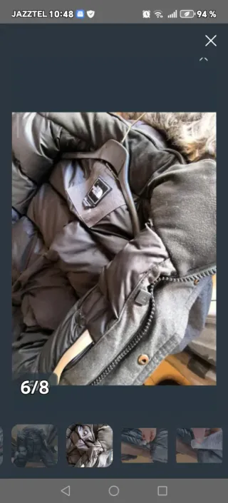 The North Face Parka Talla S Negra