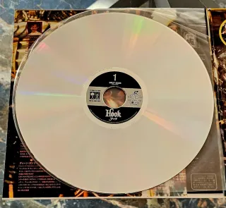Laserdisc LD. HOOK 1991 Edición Japonesa