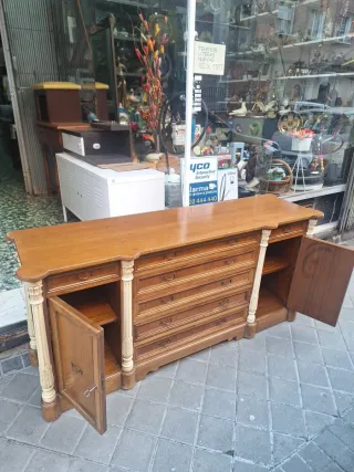 Cómoda Clásica Madera con Llave