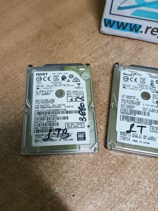 3 Discos Duros HDD 1TB 2.5 Portátil