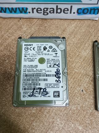 3 Discos Duros HDD 1TB 2.5 Portátil