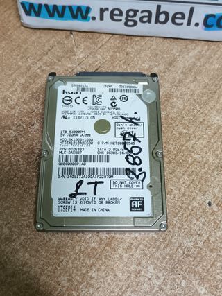 3 Discos Duros HDD 1TB 2.5 Portátil