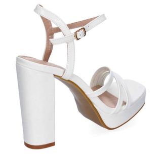 Zapatos de Novia Blancos Nuevos