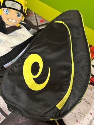 Paletero Asics Negro y Amarillo