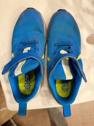 Scarpe Nike bimbo azzurre tg 34