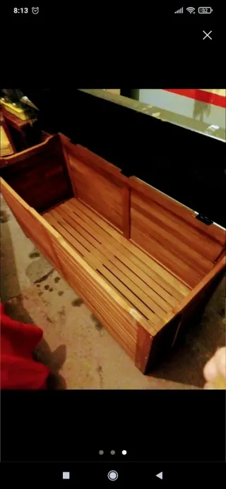 Arcon de madera y metal marca DAZZLERS