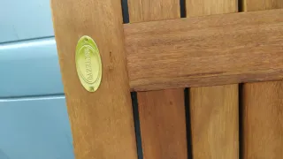 Arcon de madera y metal marca DAZZLERS