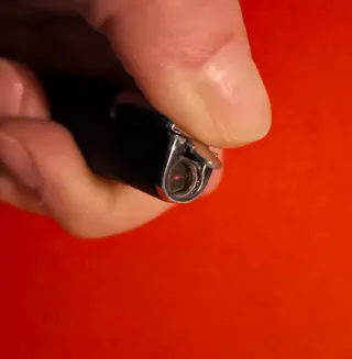 Accendino a gas ricaricabile simil Clipper