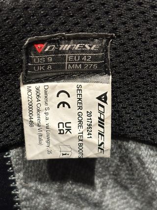Botas Moto Dainese Seeker Gore-Tex