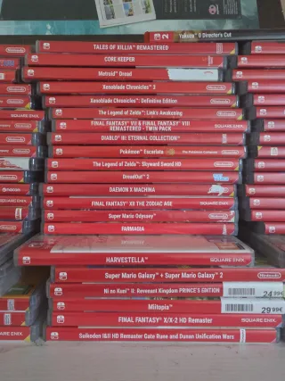 Juegos Nintendo Switch (no lote)