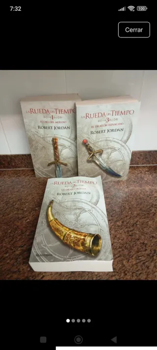 3: libros la Rueda del Tiempo.