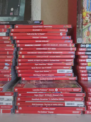 Juegos Nintendo Switch (no lote)