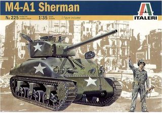 Maqueta Italeri Sherman M4A1 1:35