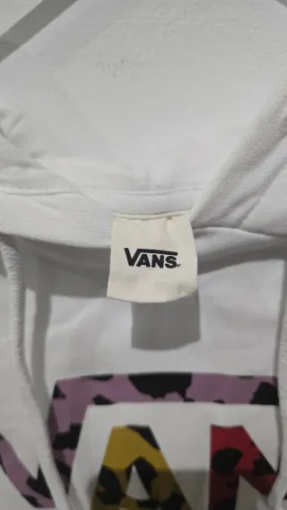 Sudadera Vans Multicolor Blanca
