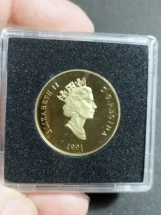 Moneda Oro Puro Canadá 7.78g