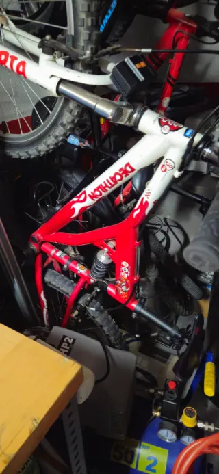 Bicicleta MTB Doppia Sospensione BTWIN LTD FS 24