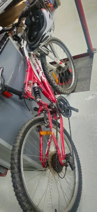 Bicicleta MTB Doble BTWIN LTD FS 24