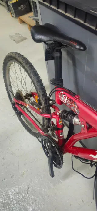 Bicicleta MTB Doble BTWIN LTD FS 24