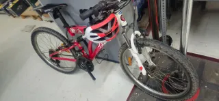 Bicicleta MTB Doble BTWIN LTD FS 24