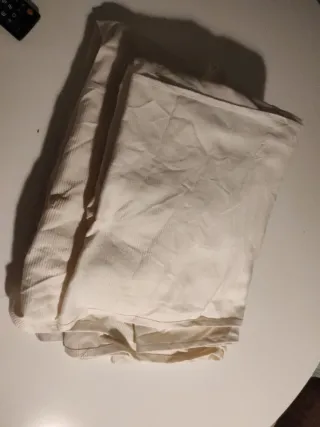 Pareja cubre canapés cama 90cm beige. Zara home