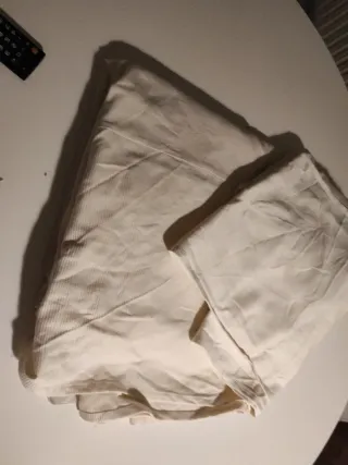 Pareja cubre canapés cama 90cm beige. Zara home