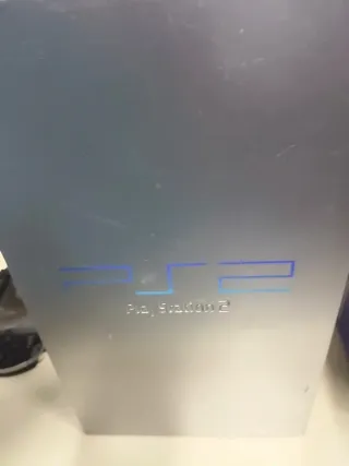 Consola PS2 Plata