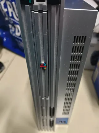 Consola PS2 Plata