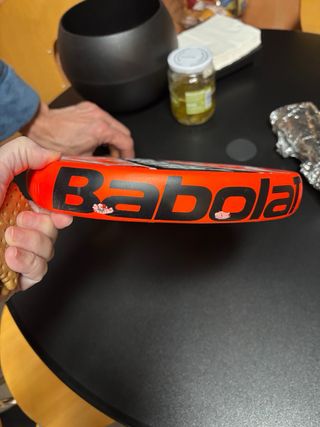 Palas de pádel Juan Lebron babolat veron.