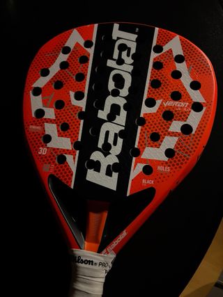 Palas de pádel Juan Lebron babolat veron.