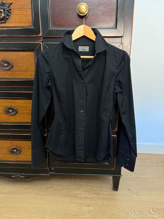 Camisa Replay Negra Talla S