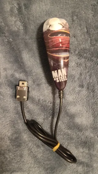 Mando Wii Man of Steel con Motion + Nunchuk