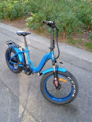 Bicicleta Eléctrica Fat Bike plegable