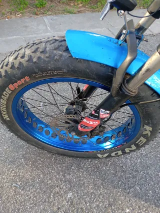 Bicicleta Eléctrica Fat Bike plegable