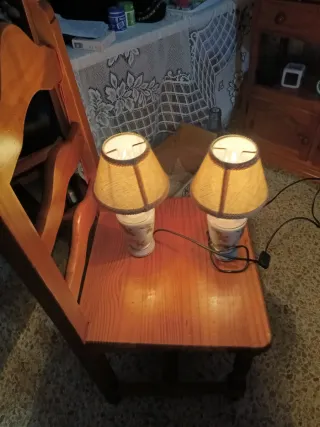 Dos Lámparas de Mesa