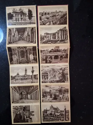 2 Album Cartoline d'Epoca Roma 60 Foto