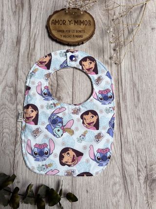 Babero infantil Lilo & Stitch