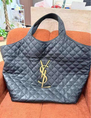 Bolso YSL iCare Piel Cordero Negro Dorado
