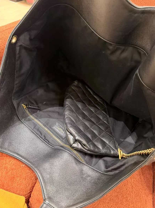 Bolso YSL iCare Piel Cordero Negro Dorado