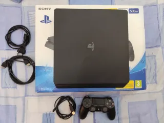 Consola PS4 (PlayStation 4) 500GB Negra,3 juegos.