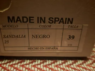 Sandalia Nazareno Negra