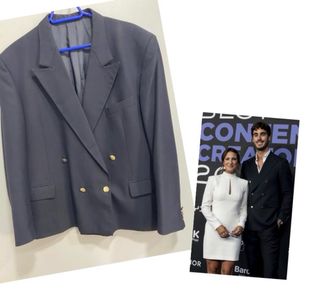 Americana azul marino